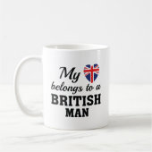 ハートは英国人のもの コーヒーマグカップ (左)