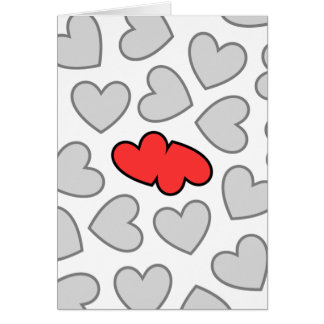 ハートは衝突します