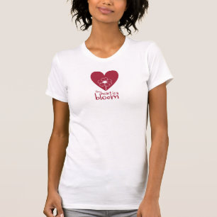 ハートは開花だ Tシャツ