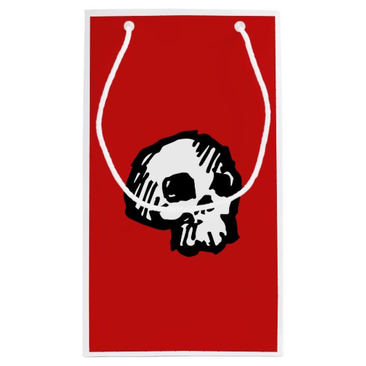 ハートはPoeのギフトバッグに属します スモールペーパーバッグ (裏面)