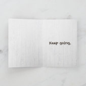 ハートひまわり白漆喰の木 カード (内部)