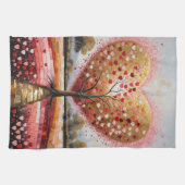 ハートへのパス キッチンタオル (横)