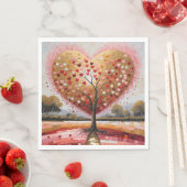 ハートへのパス スタンダードランチョンナプキン (インサイチュ)