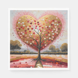 ハートへのパス スタンダードランチョンナプキン
