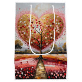 ハートへのパス ミディアムペーパーバッグ (裏面)