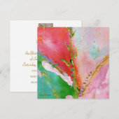 ハートへの招待 招待状 (正面/裏面)