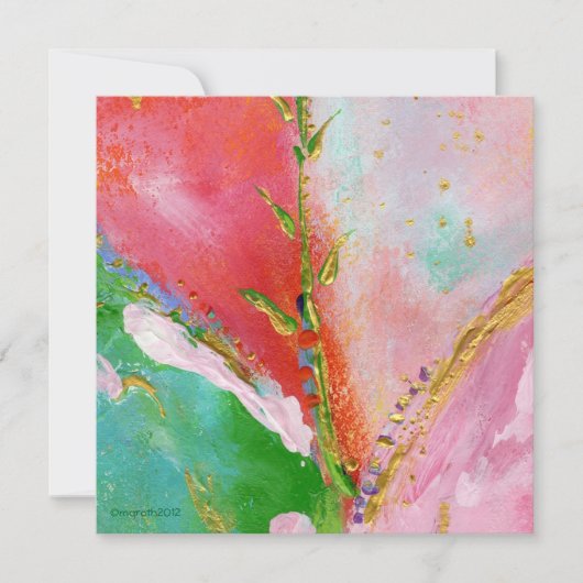 ハートへの招待 招待状 (正面)