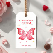 ハートをときめかせるバレンタインギフトタグ ギフトタグ