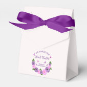 ハートをときめかせる彼女の蝶々 ブライダルシャワー フェイバーボックス (正面サイド)