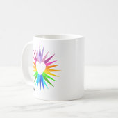 「ハートをとる」 コーヒーマグカップ (正面左)