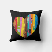 ハートをひとつに クッション (裏面)