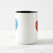 ハートをひとつに マグカップ (中央)