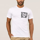 ハートをスキャンTシャツ Tシャツ (正面)