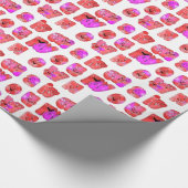 ハートをデザインしよう - オリジナルアートプリント ラッピングペーパー (角)