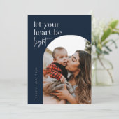 ハートをライトアーチ写真にする シーズンカード (スタンド正面)