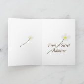 ハートを保持しているかわいいハムスター シーズンカード (内部)