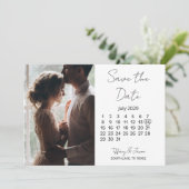 ハートを動かす 31 日カレンダー Save the Date セーブザデート (スタンド正面)