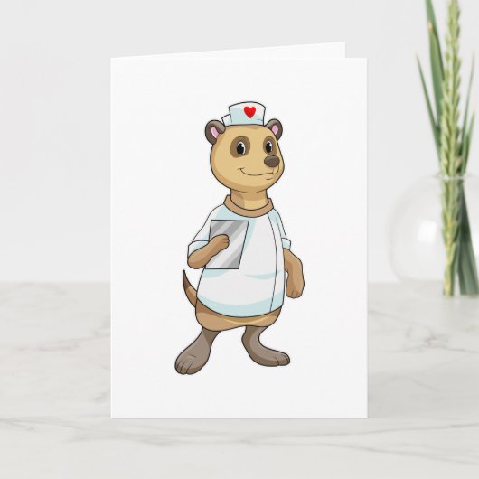 ハートを持つメイタカ看護師 カード (正面)