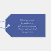 ハートを持つ天使のカップル 愛の証 チャーム ギフトタグ (裏面横)