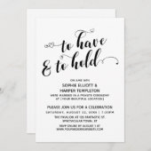 「ハートを持つ & ハートを抱く」書道レセプション 招待状 (正面/裏面)