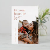 ハートを明るく 箔シーズンカード (立ち正面)