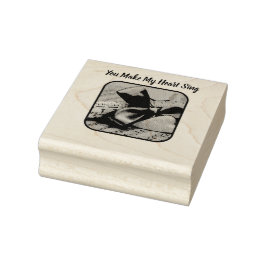 ハートを歌わせるスタンプ ラバースタンプ