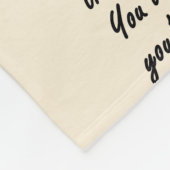 ハートを渡って毛布与えを渡す フリースブランケット (角)