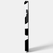 ハートを白黒で溶融 Case-Mate iPhoneケース (裏面 / 左)