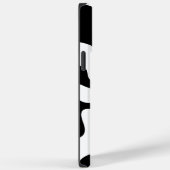 ハートを白黒で溶融 Case-Mate iPhoneケース (裏面 / 右)