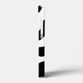 ハートを白黒で溶融 Case-Mate iPhoneケース (裏面 / 左)