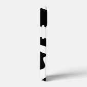 ハートを白黒で溶融 Case-Mate iPhoneケース (裏面 / 右)