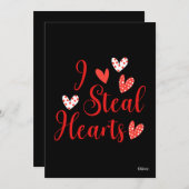 ハートを盗むバレンタイン シーズンカード (正面/裏面)