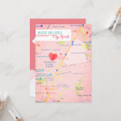 ハートを盗んだ場所 バレンタイン オーダーメイド カード (正面/裏面インサイチュ)