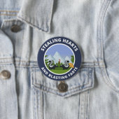 ハートを盗んでおならを爆発させる 缶バッジ (インサイチュ)