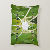 「ハートを置感動的く」 アクセントクッション (裏面(縦))