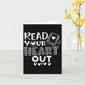 ハートを読み取って 教師 女性 愛らしい カード (黄色い花)