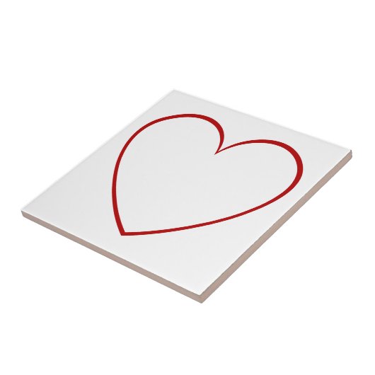 ハートを赤で表示 – または独自の色を選択 タイル (側面)