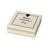 ハートを込めてバレンタインデーを祝おう ラバースタンプ (スタンプ)