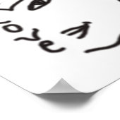 ハートを通して ポスター (角)