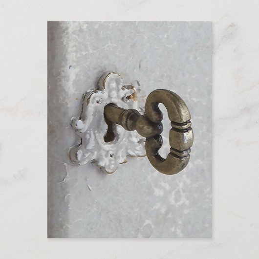 ハートを開く~はがき/招待状 ポストカード (正面)