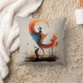 ハートを開く クッション (ブランケット)