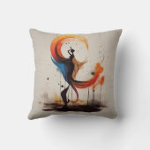 ハートを開く クッション (裏面)