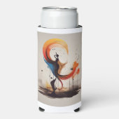 ハートを開く スリム缶クーラー (Seltzer正面)