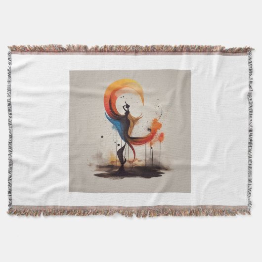 ハートを開く スローブランケット (正面)