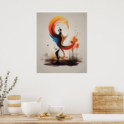 ハートを開く ポスター (キッチン)