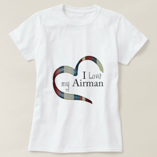 ハートを開けて下さい: 私は私のパイロットを愛します Tシャツ