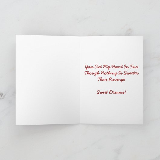 ハートを2枚のカードで切る シーズンカード (内部)