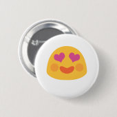 ハートアイズ絵文字 缶バッジ (正面&裏面)