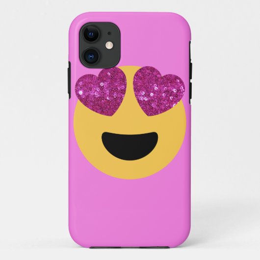 ハートアイ絵文字 Case-Mate iPhoneケース (裏面)