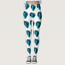 ハートアクアマリン、青